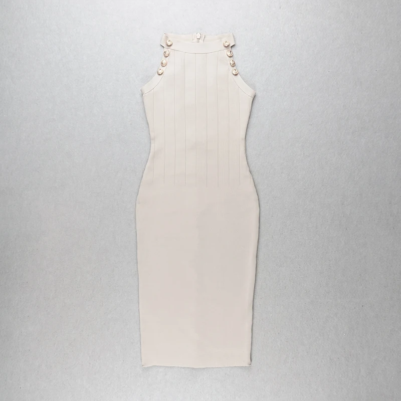 2019 армейский зеленый бежевый сексуальный без рукавов бодикон Vestidos модный на