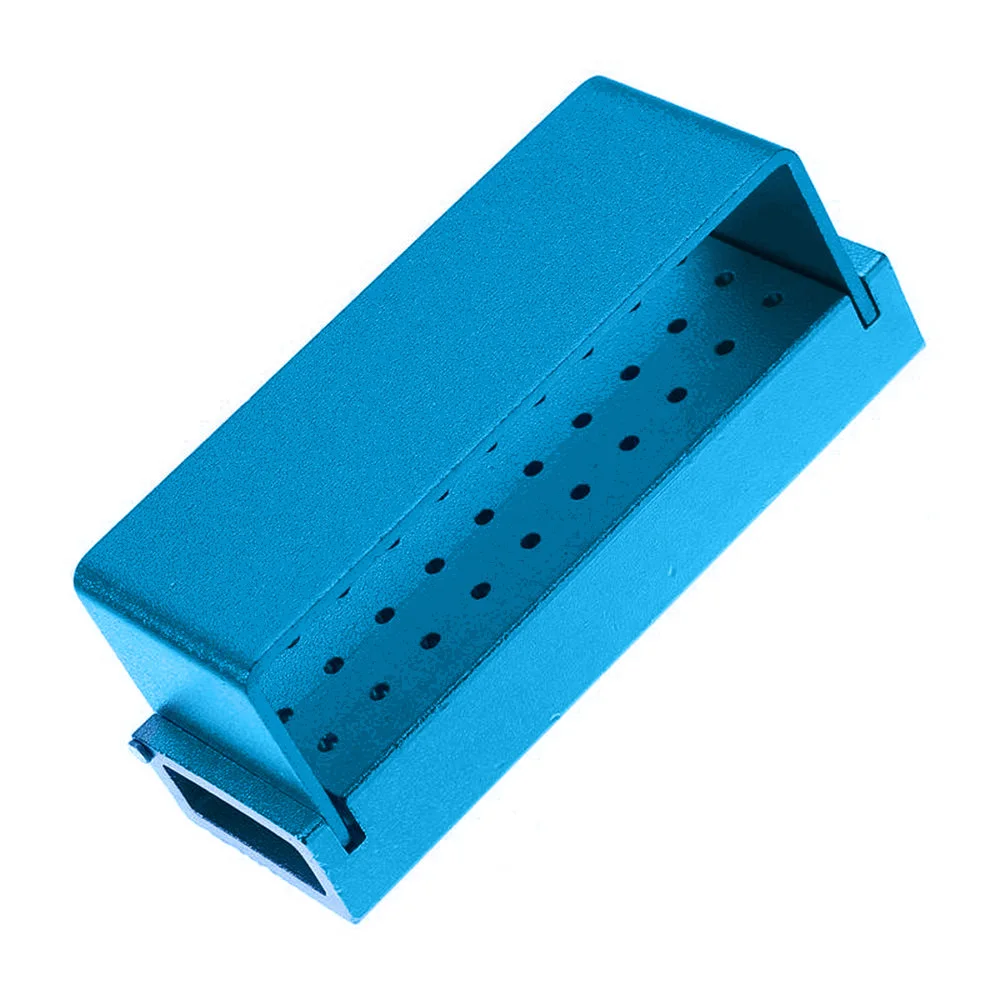 1 шт. 30-отверстий Автоклавируемый Алюминиевый Стержень Для Хранения Буров Для Ручных Инструментов.