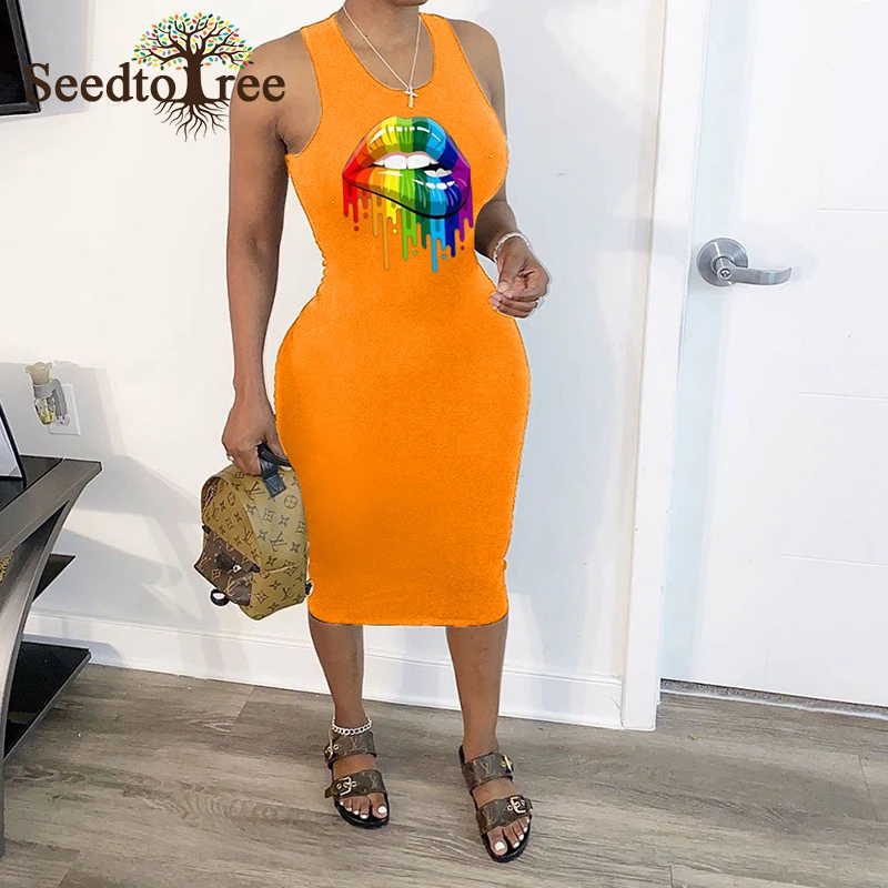 Женское облегающее плиссированное платье миди без рукавов летние облегающие