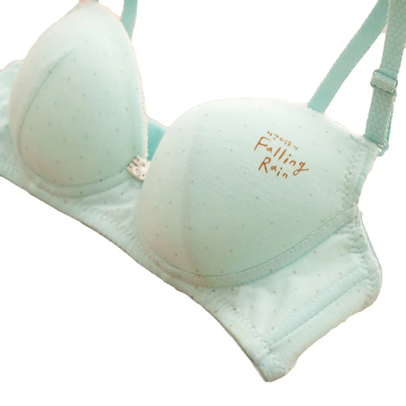 Новые Красивые хлопковые носки удобные девушек с маленькой грудью Бюстгальтер