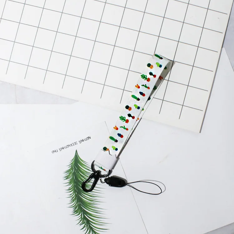 lanyard flamingo cactus nurse badge holder nursing neck lanyard neck strap for phone key name tags office school supplies free global shipping