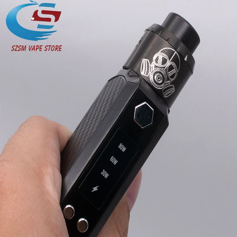 Оригинальная электронная сигарета 30 80 Вт вейп бокс с контролем температуры