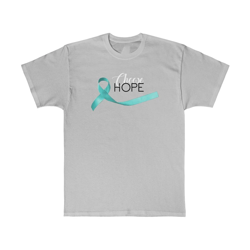 Выберите надеемся Графические футболки лента для выявления рака футболка