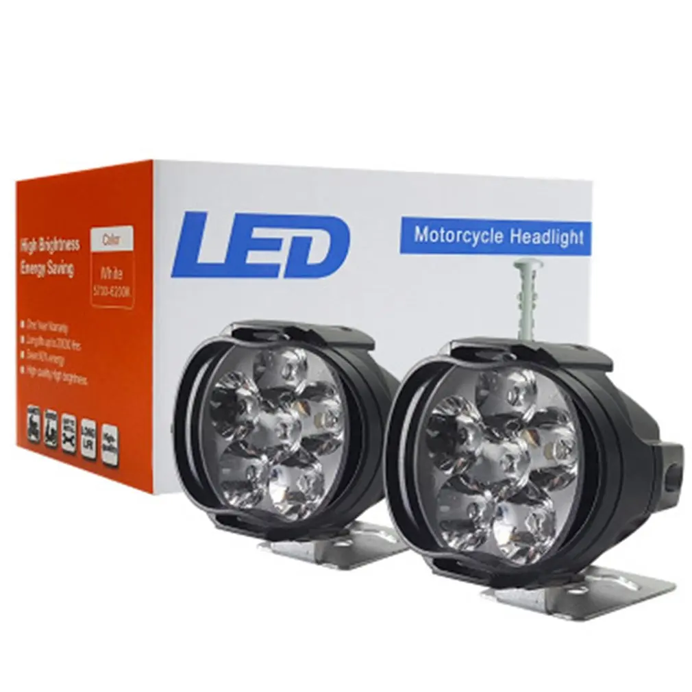 Светодиодный фонарь для мотоцикла IP65 фары скутеров автомобильные