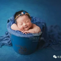 retro newborn photography props photo iron bucket kegs baby photo keg container newborn props photo studio accessories