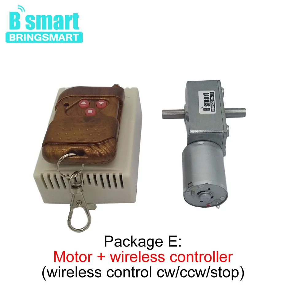 Bringsmart JGY 370S червячный мотор редуктор DC 12 В 24 в двигатель постоянного тока двойной