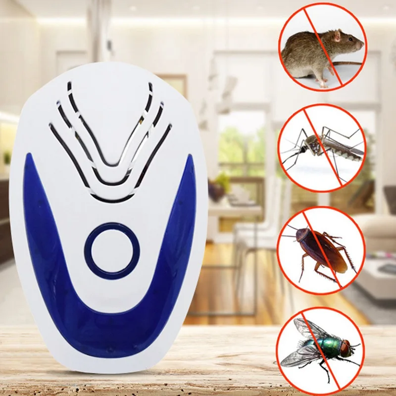 

New Ultrasonic Rat Control Electronic Insect Mosquito Repellent Safe And Reliable Pest Reject Killer Pest Three Color Choose