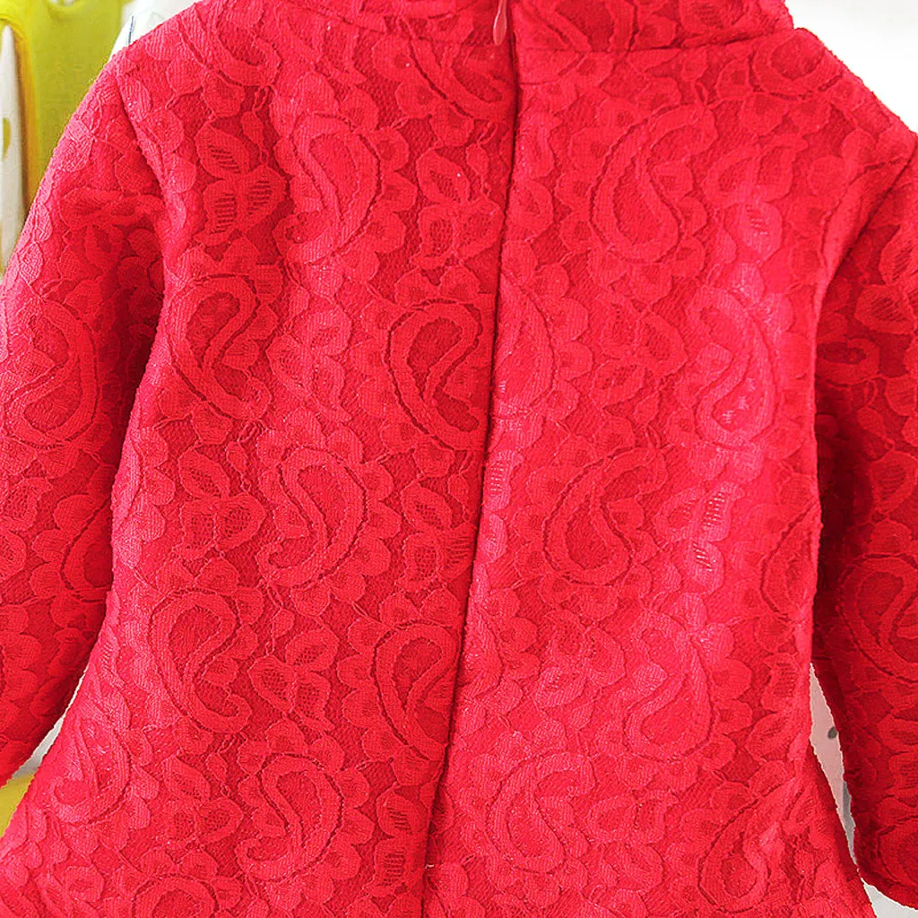 Костюм Тан для девочек платье в китайском стиле детское толстое Ципао Детское