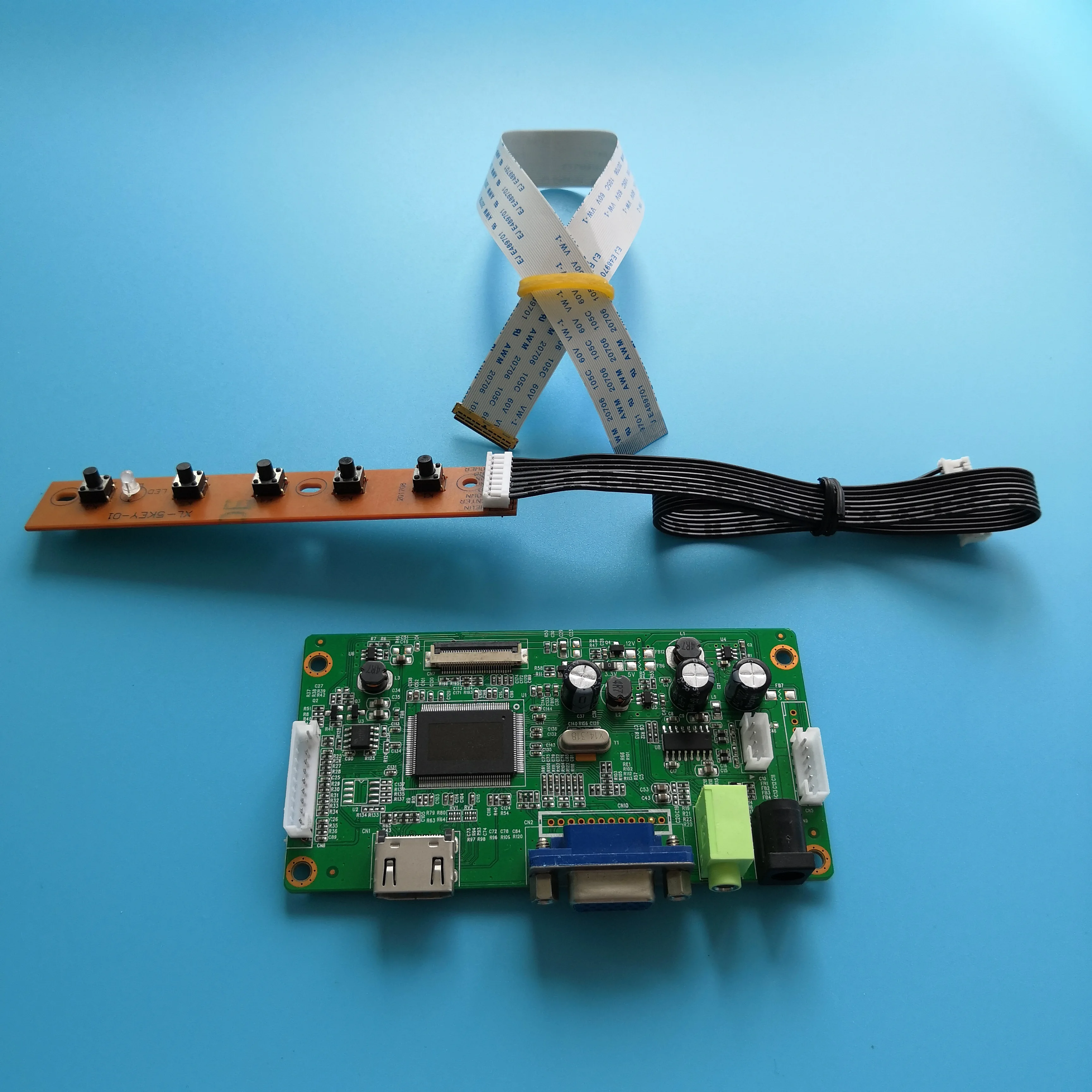 Для N156BGE-EB2 экран дисплей 30Pin плата контроллера комплект VGA 1366X768 драйвер lcd EDP DIY монитор 15,6"
