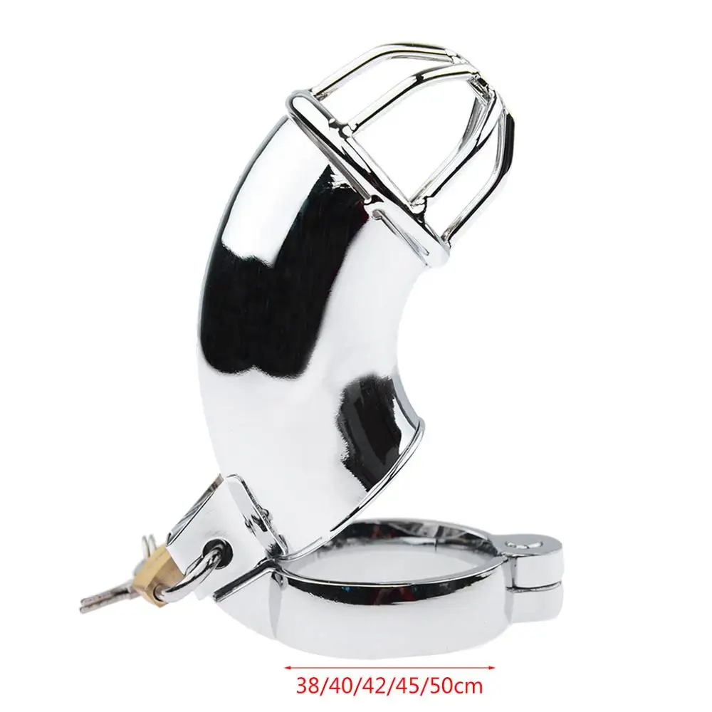 Prastical мужской замок из нержавеющей стали Пояс верности кольцо петуха клетка