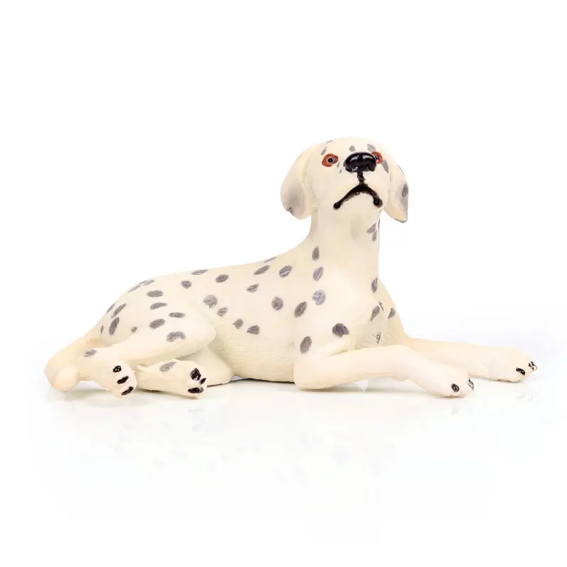 2019 Горячая новинка детская любимая модель диких животных сидя пятнистая собака