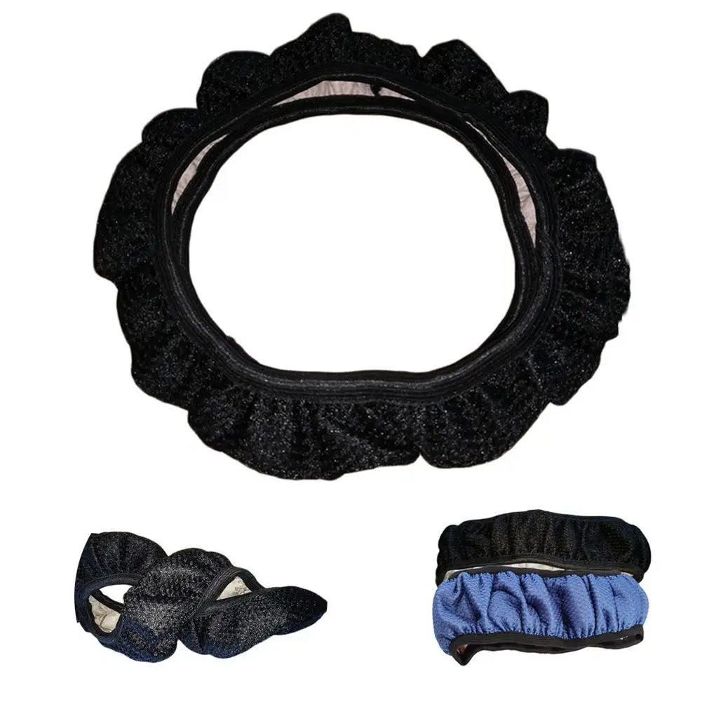 Высококачественный Универсальный Эластичный чехол рулевого колеса для