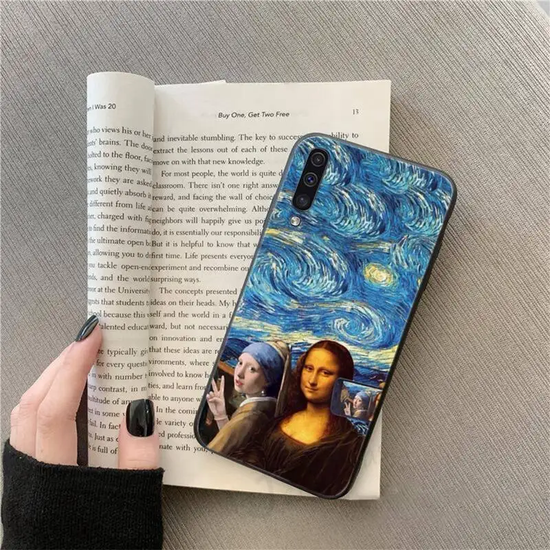 

Van Gogh Starry sky art funny pattern Phone Case For Samsung galaxy S 9 10 20 A 10 21 30 31 40 50 51 71 s note 20 j 4 2018 plus
