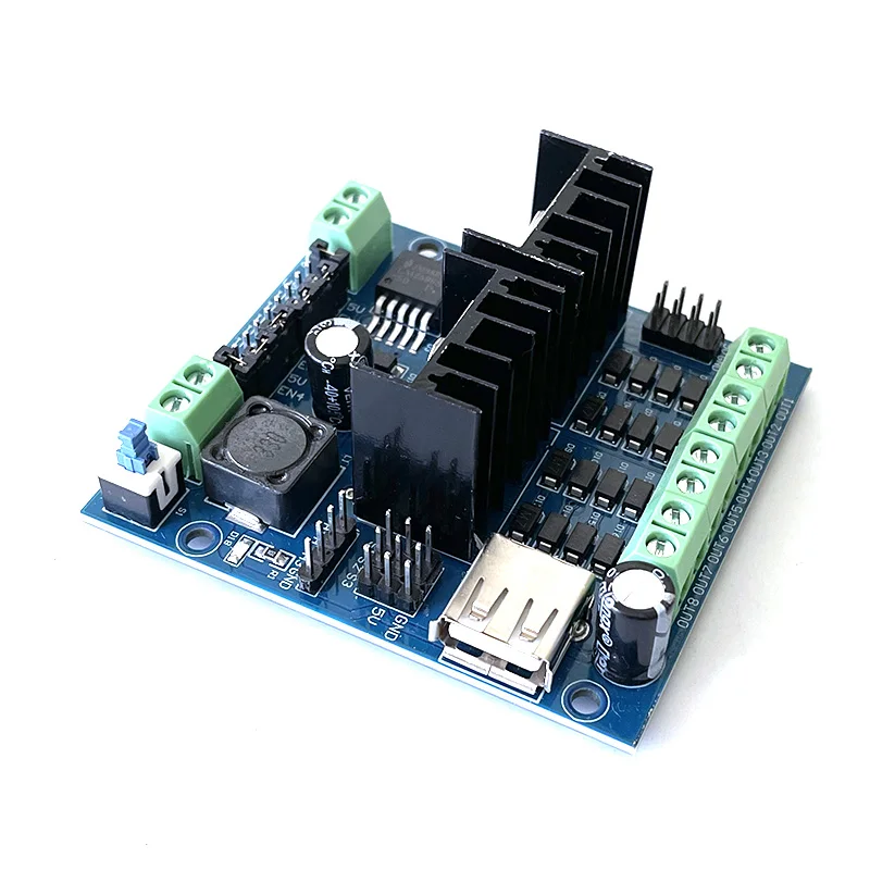 

L298N Motor Drive Module Four-way Motor Drive Smart Car Drive Motor Module