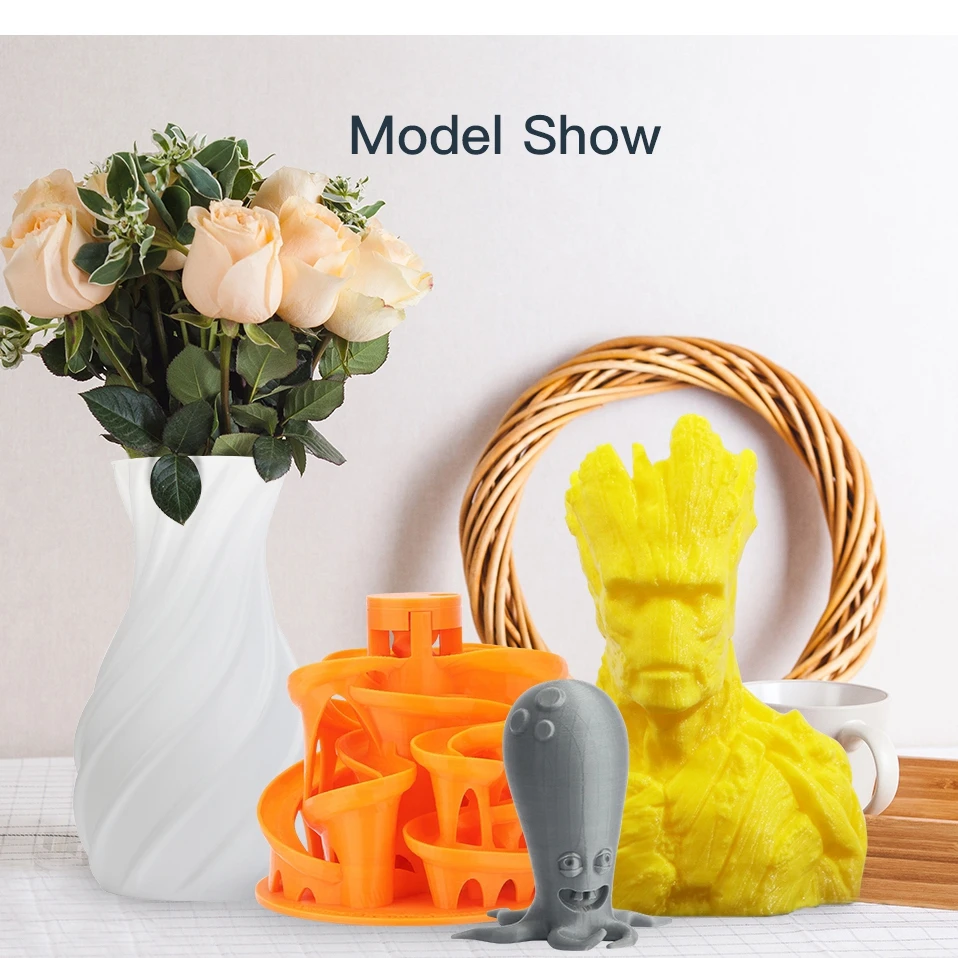 ANYCUBIC Chiron Newet 3D принтеры с зажимами размера плюс Ultrabase экструдер Экран двойной Z