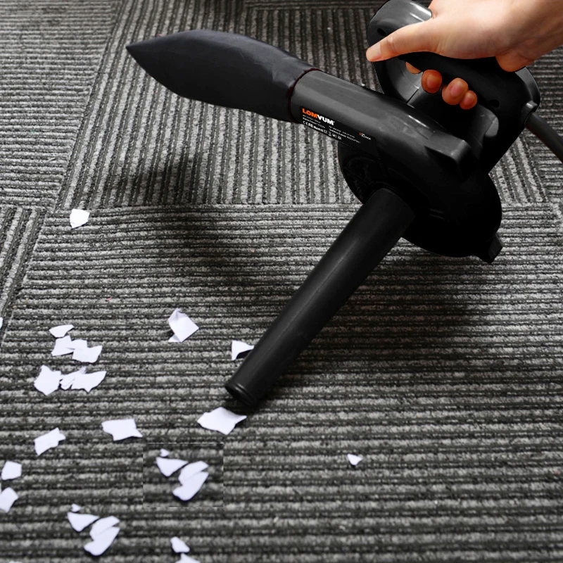 lomvum air blower 1000w electric air blower computer cleaning blower dust vacuum cleaner home car cleaner mini carbon brush 220v free global shipping