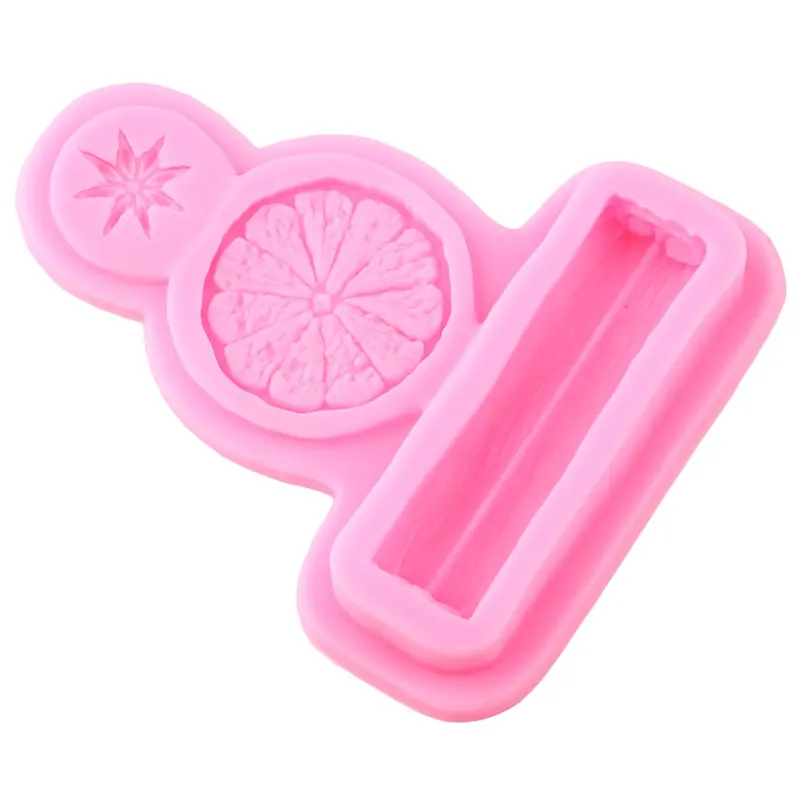 Лимон звездочки бадьяна корицы силиконовые формы конфеты Полимерная глина