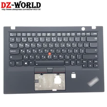 New Original Palmrest Upper Case With RU Russian Backlit Keyboard for Lenovo Thinkpad X1 Carbon 5th Gen Laptop C Cover 01LV328