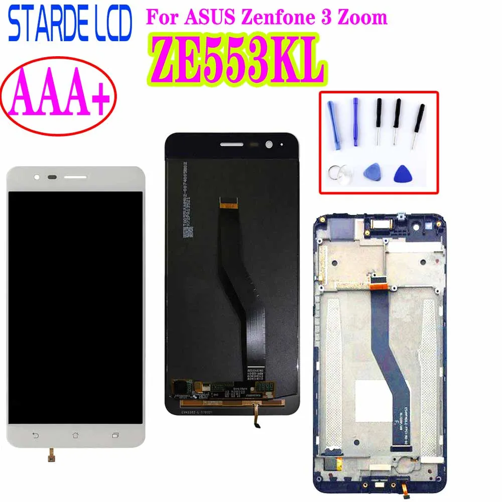 STARDE сменный ЖК дисплей для Asus Zenfone 3 Zoom ZE553KL Z01HD Z01HDA сенсорный экран дигитайзер в