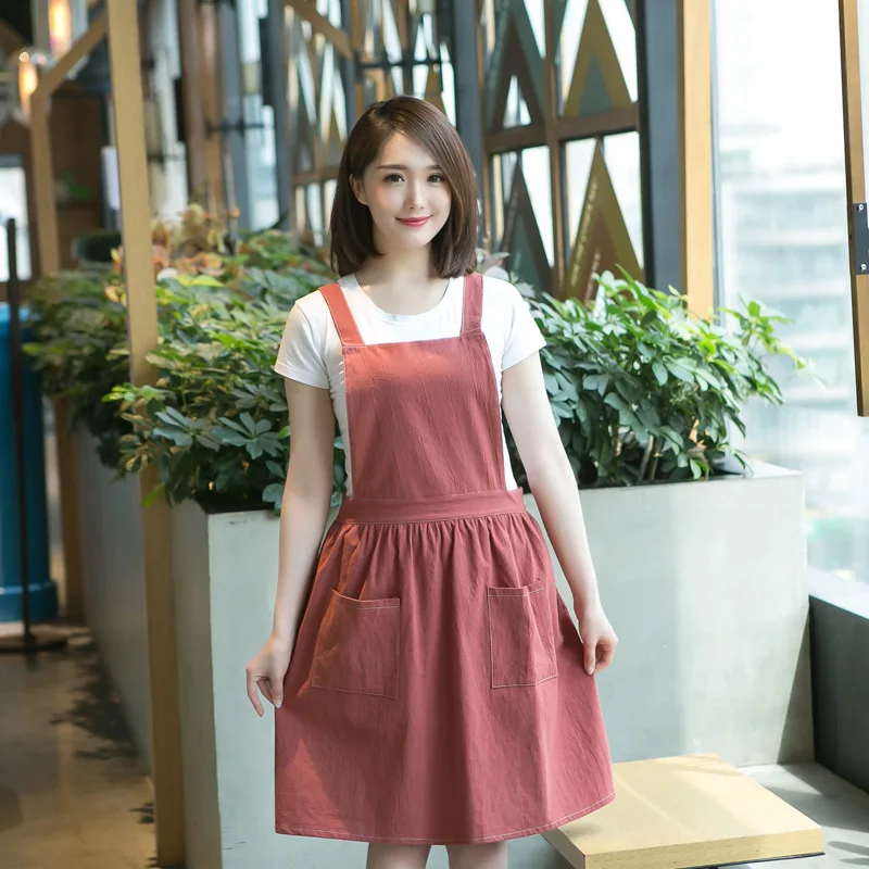 

Fashion Princess apron kitchen cooking household apron women's work double apron