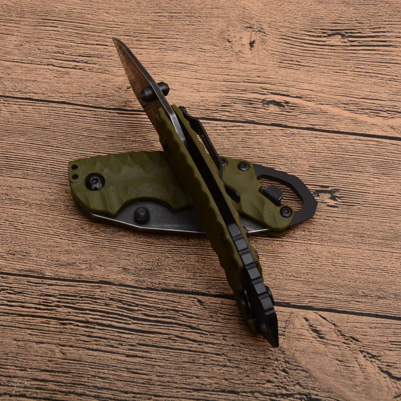 Складной карманный охотничий нож Kershaw 8cr13 с алюминиевой ручкой тактические ножи