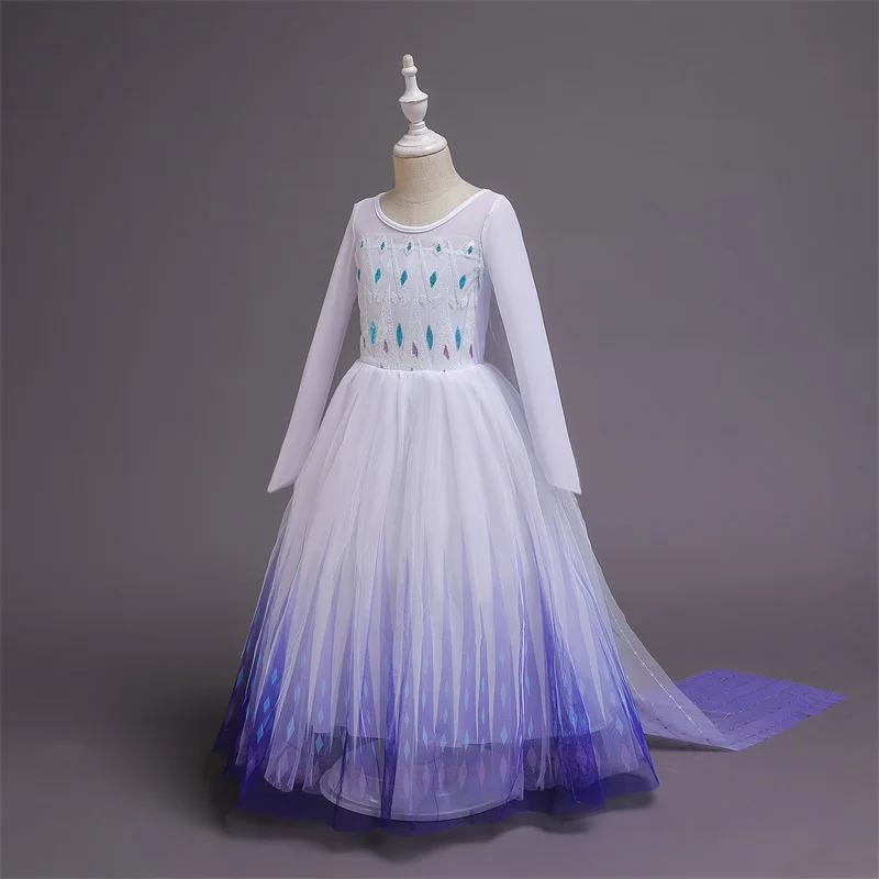 New Elsa dress girls summer Snow Queen Cosplay fantasia infantil vestidos infants elza costume for kids disfraz congelados | Детская