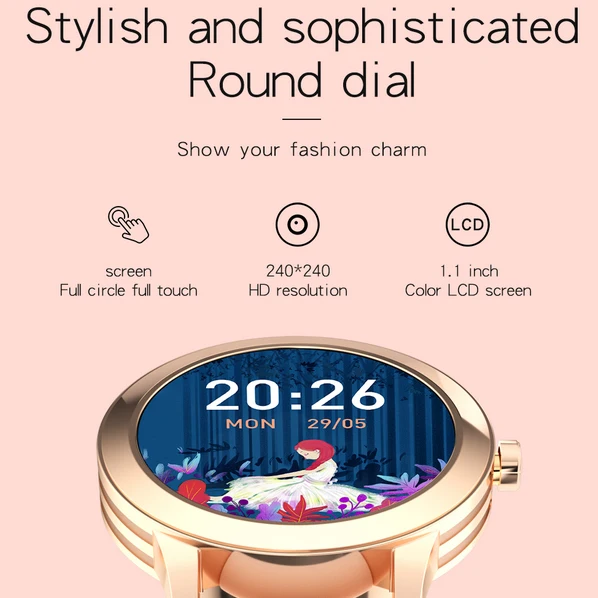 

New Smart Wrist Watch Men Heart Rate Blood Pressure Sleep Ip67 Waterproof Sports Ladies Smart Watch Fitness Smartwatch Bracelet