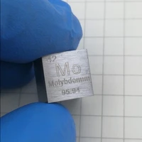 1pc 99 93 pure molybdenum block metal mo periodic table cube high purity molybdenum cube hobby display collection 101010mm