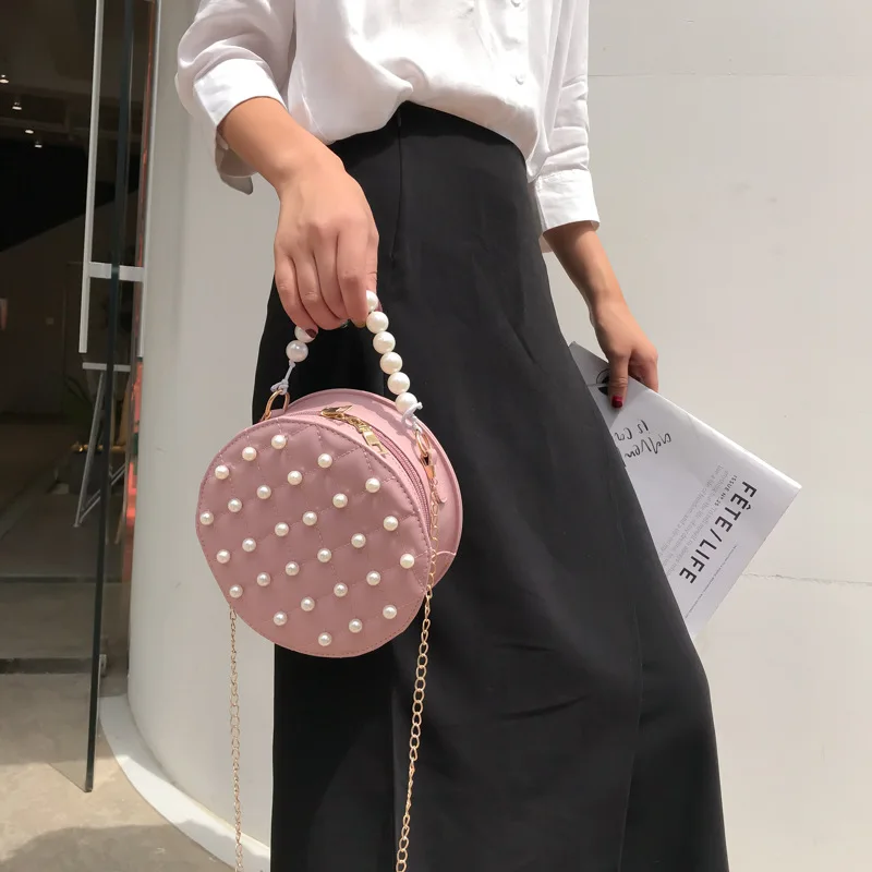 Текстурированная диагональная Маленькая женская сумка на плечо 2019 новая