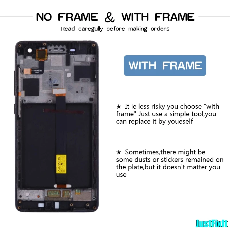Original For Xiaomi Mi4 LCD Touch Screen Digitizer With Frame Replacement Black White 5.0 Inch Mi 4 Display |