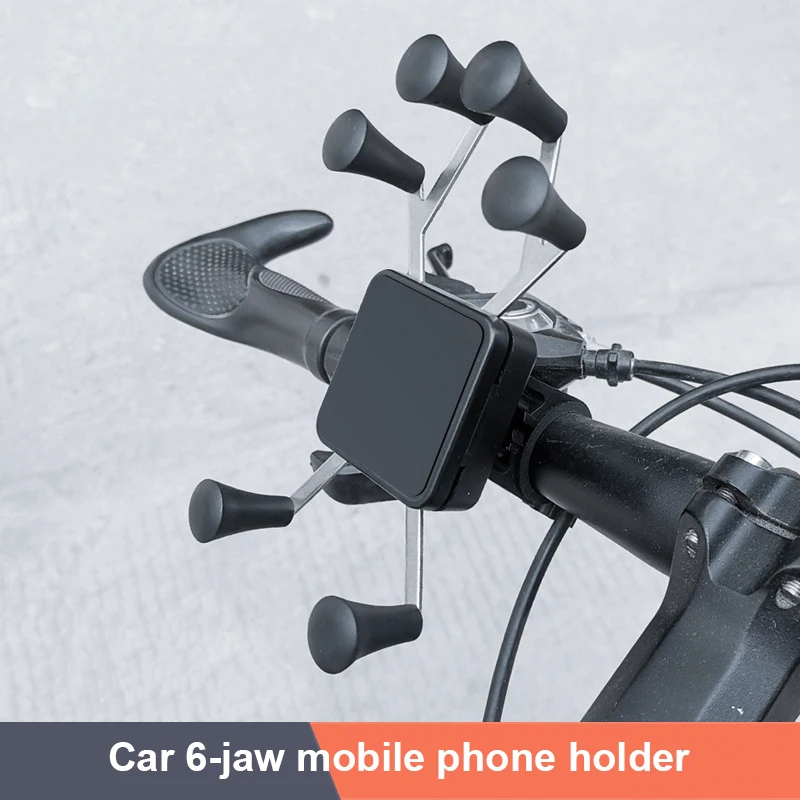 

Велосипедный держатель для телефона Универсальный руль мотоцикла держатель Подставка для Зеркало заднего вида для 3,5-6 дюймов держатель дл...