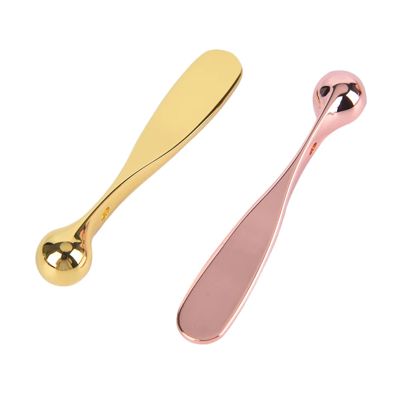 Аппликатор для крема глаз металлический ролик массажная палочка косметические