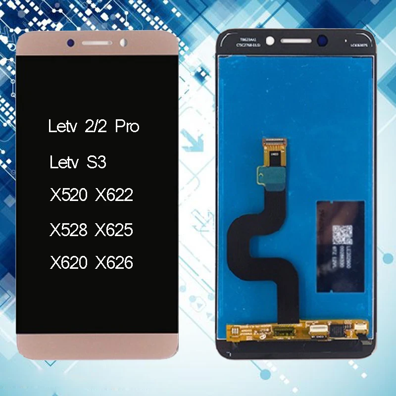 X626 ЖК-экран для Letv Leeco 2 2pro X620 дисплей сенсорный дигитайзер сборка Замена для LeEco Le S3 X622 X626