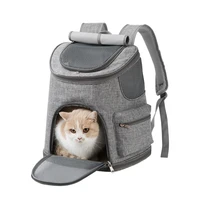 pet cat carrier backpack breathable dog backpack portable mesh bag for small dogs cats outdoor pet dog carrier bags pet supplies