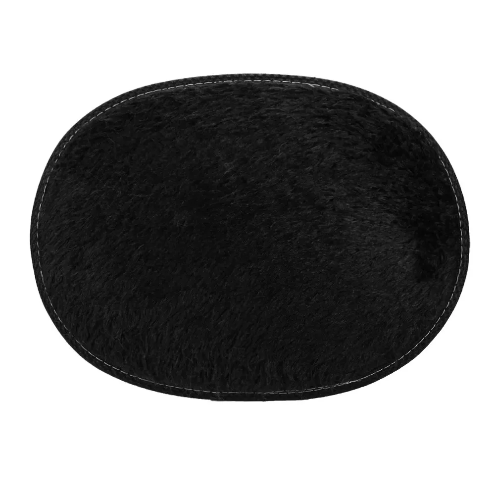 

1pc 30*40cm Oval Carpet Floor Mat For Home Living Room Anti-Skid Shaggy Area Rug Home Bedroom Bathroom Floor Door Mat