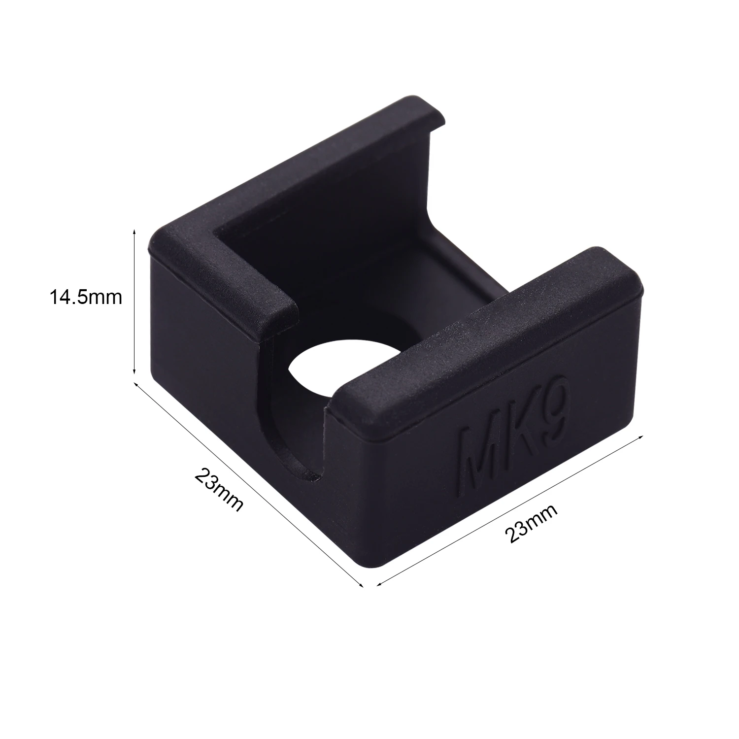 Anet 3 шт. MK9 Hotend силиконовый носок нагреватель Блок защитный чехол для Creality Ender CR 10S A8
