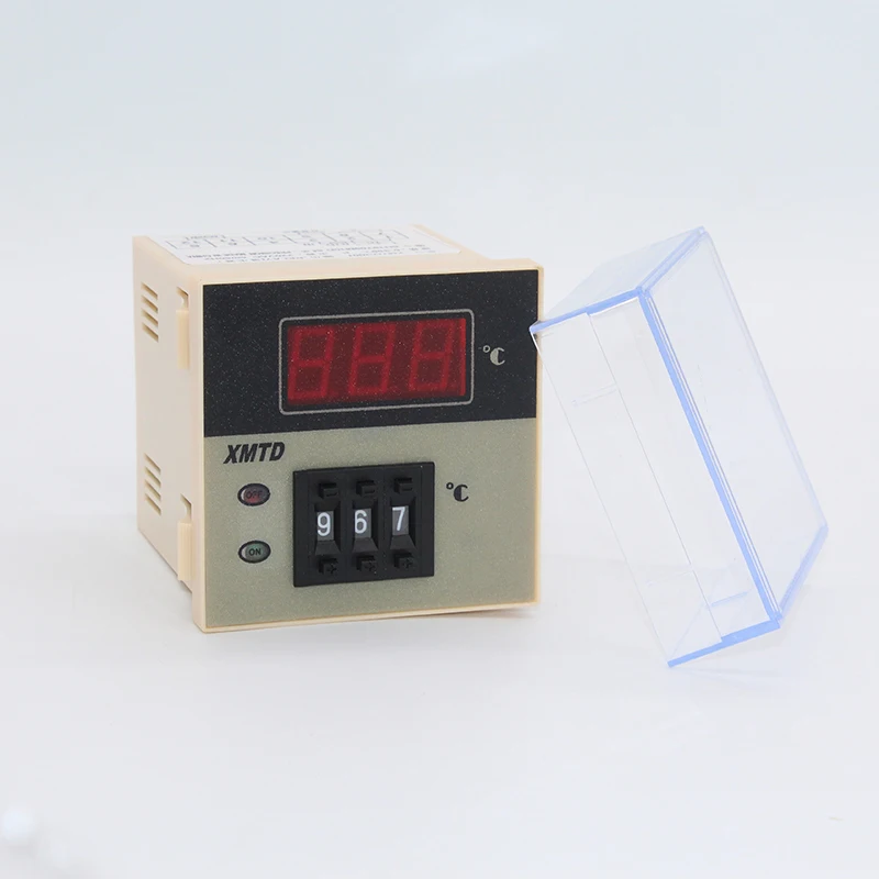 Цифровой термостат цифровой регулятор температуры 0 999 градусов с термопарой