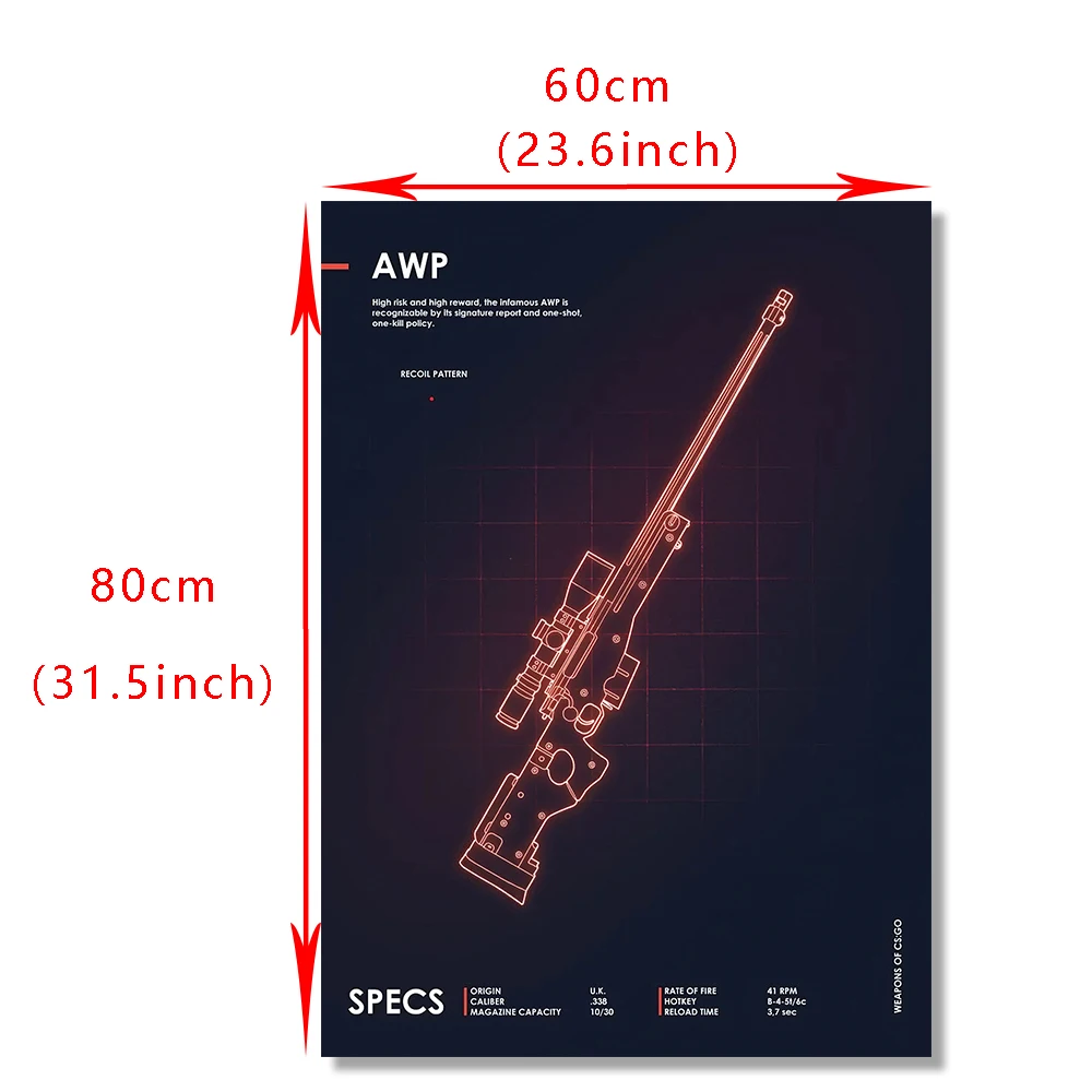 

Game Gun Series Picture Poster Canvas Painting And Prints Cuadros Art Wall Decoration Mural Modern Home Room Decor No Fram