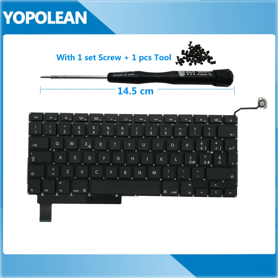 New Italy Italian Keyboard For Macbook Pro 15&quot Unibody A1286 2009 2010 2011 2012 | Компьютеры и офис