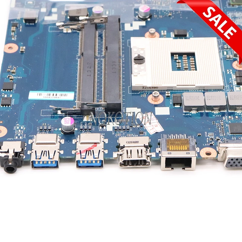 Материнская плата NOKOTION VIWGP GT для ноутбука Lenovo G500 15 6 дюйма материнская HM76 DDR3 полный