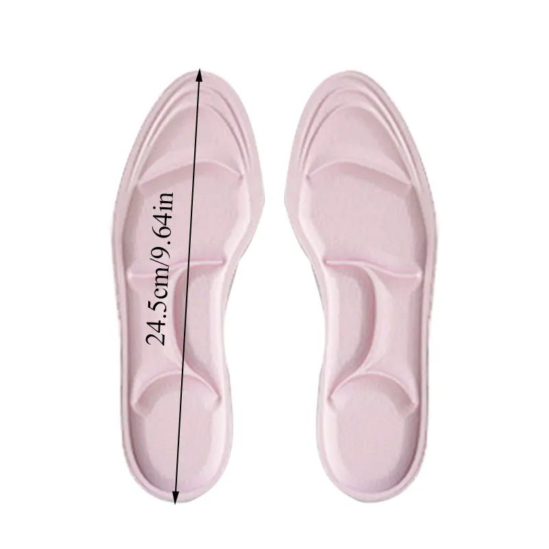 3D Мягкие женские стельки из пены с эффектом памяти на высоком каблуке Массажная