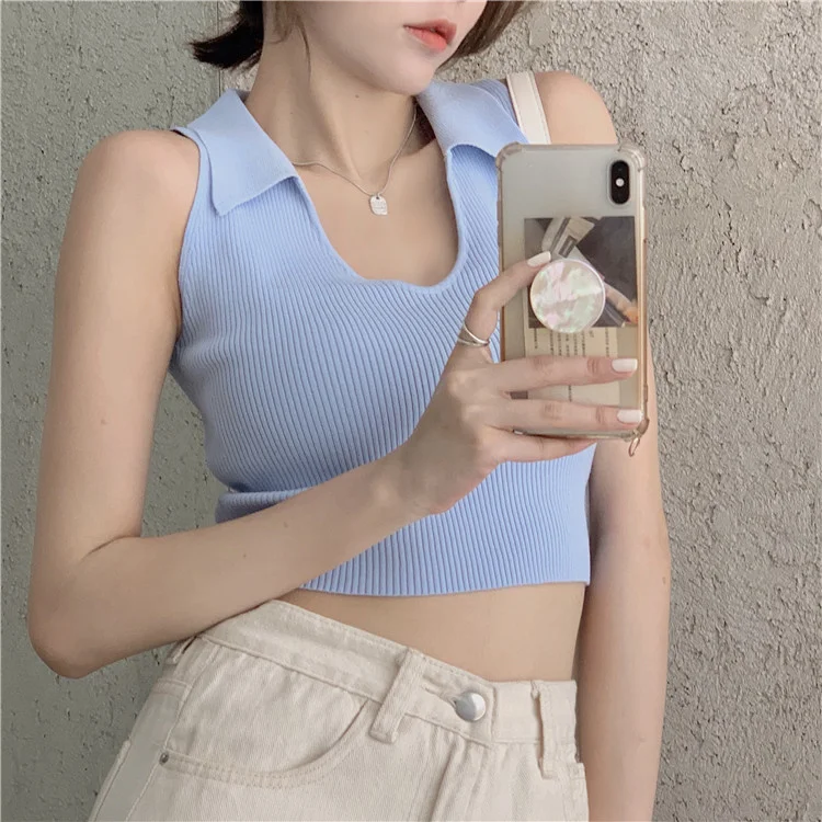 Женский Летний жилет на бретелях с красивой спинкой | Женская одежда