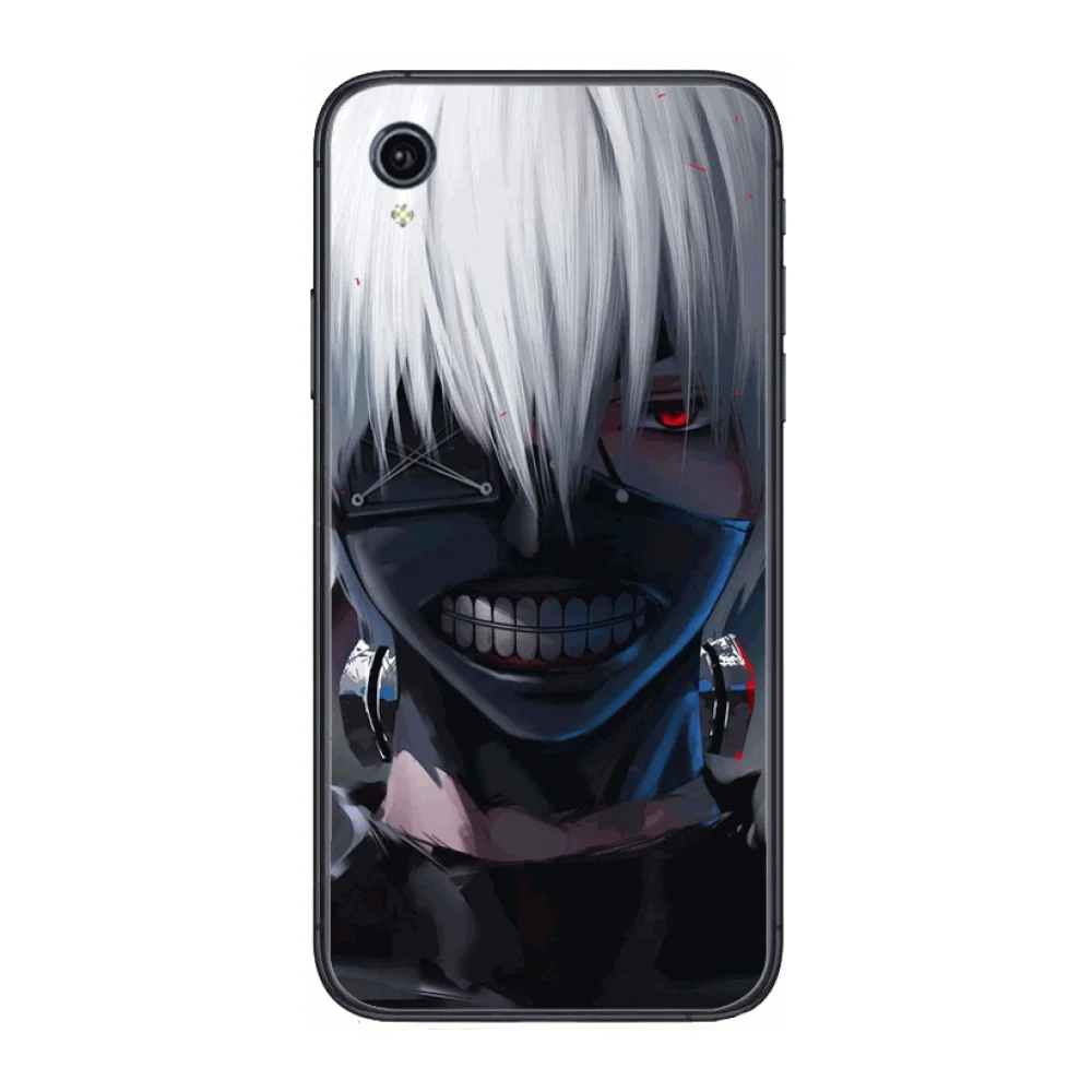 

Anime Manga tokyo ghouls Style Phone Cases cover For VIVO X50 30 Y97 91 93 85 83 81 79 73 V 17 15 9 S7 U3X black Covers