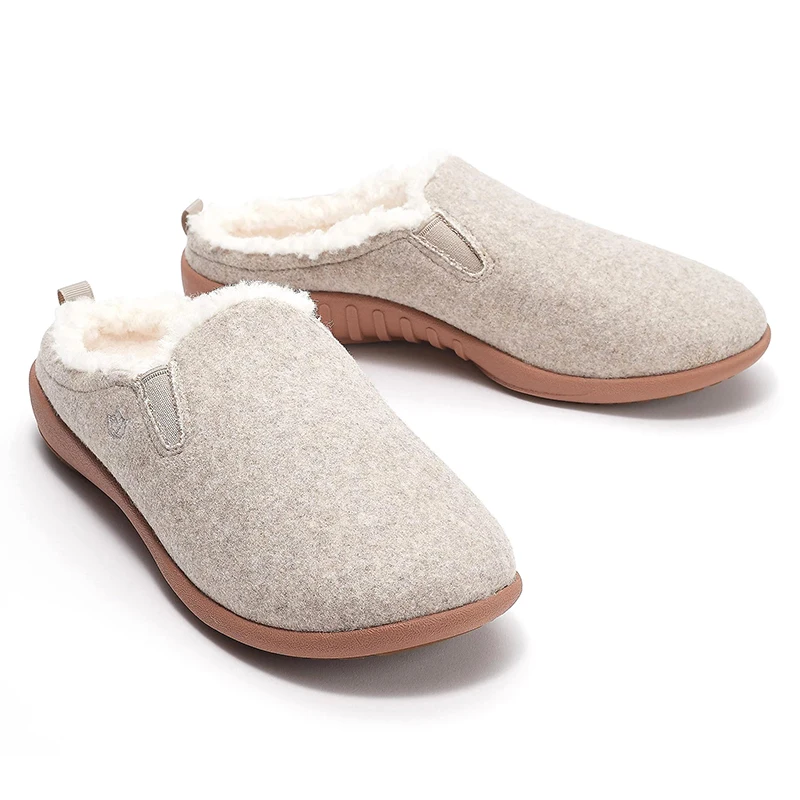 

Women Winter Fashion Home Slippers 2021 Ladies New Original Design Comfortable Flats Female Breathable Casual Shoes Plus Size 43