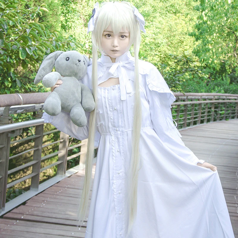 Парик для косплея аниме Yosuga no Sora 100 см Kasugano парик ролевых игр парики на Хэллоуин