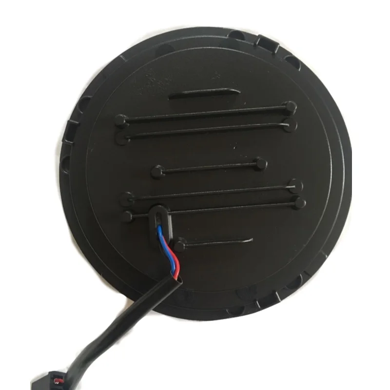 

2x7inch Round LED Headlight with Hi/Low Beam Halo Angle Eyes for Jeep Wrangler JK Land Rover 90/110 Defender