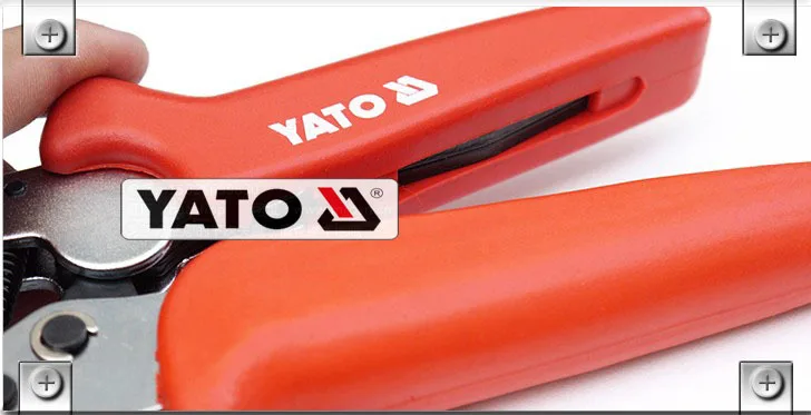 Yato, Extension Tool ntn bing European Style Ratchet Wheel-Wire Crimper Press Plier 0.2-6mm2 YT-2305