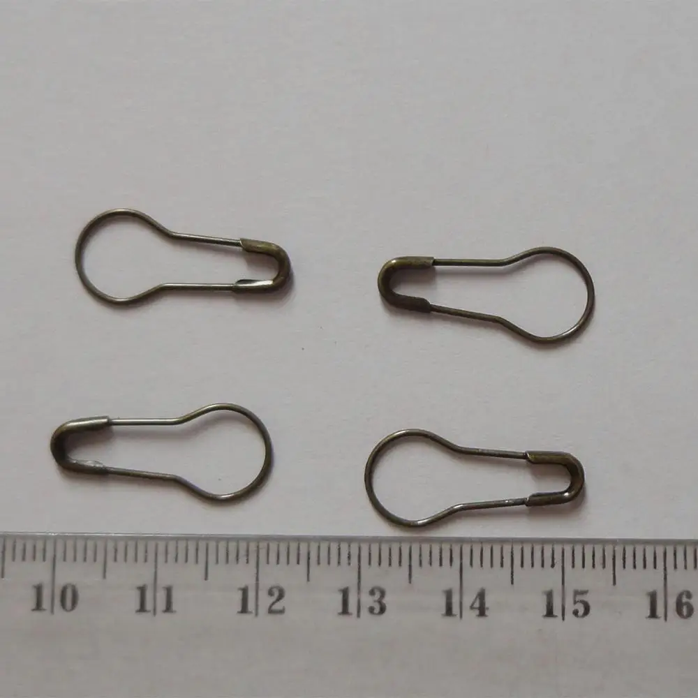 200 шт. античная бронза 2 см простая круглая головка металлические безопасные