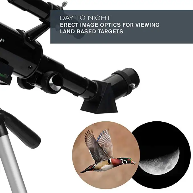 Celestron 50 мм переносной рефрактор телескоп полностью покрытый стеклом оптика для