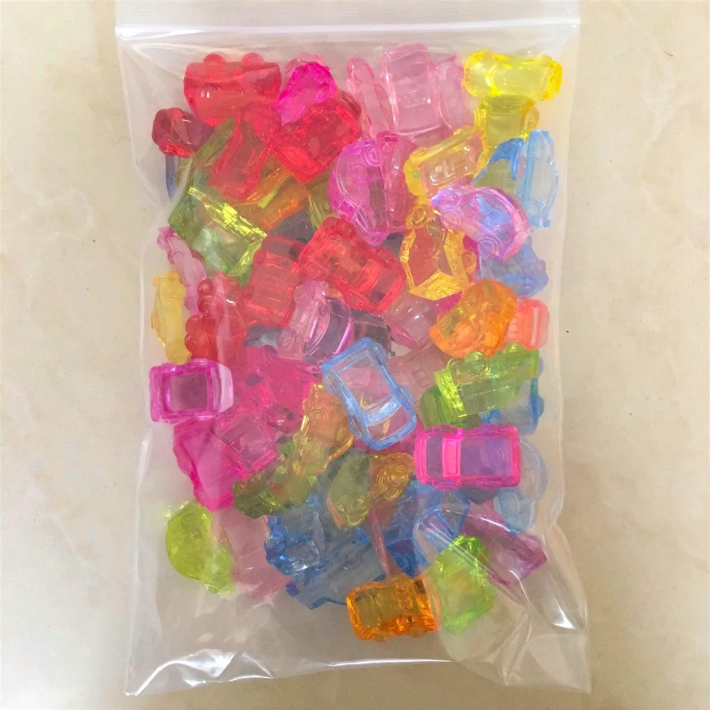 Детская развивающая игрушка для раннего обучения прозрачный Кристальный